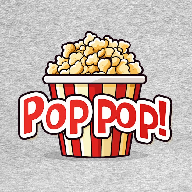 Pop pop! - Popcorn Bucket by Mad Swell Designs